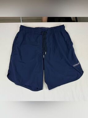 Legends Luka Men's Navy Performance Athletic Shorts with Drawstring